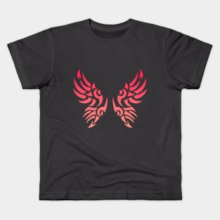 Gradient Tattoo Butterfly Kids T-Shirt